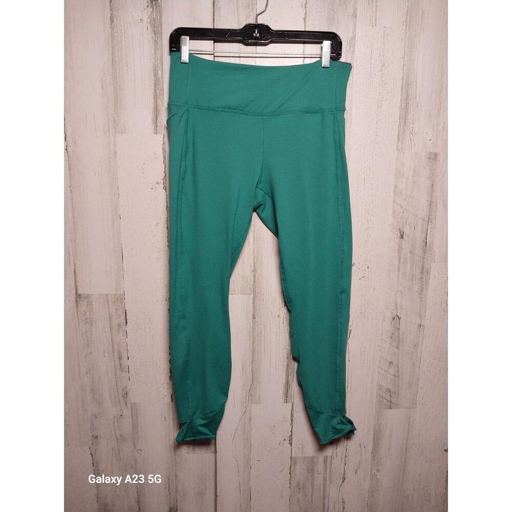 All In Motion Simplicity Twist High Rise Leggings Green Large